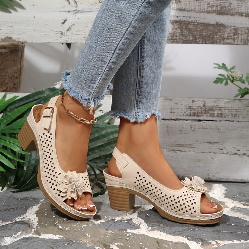 Women Chunky Heel Sandals Summ - Women Fashion Trend 2026 recension och pris