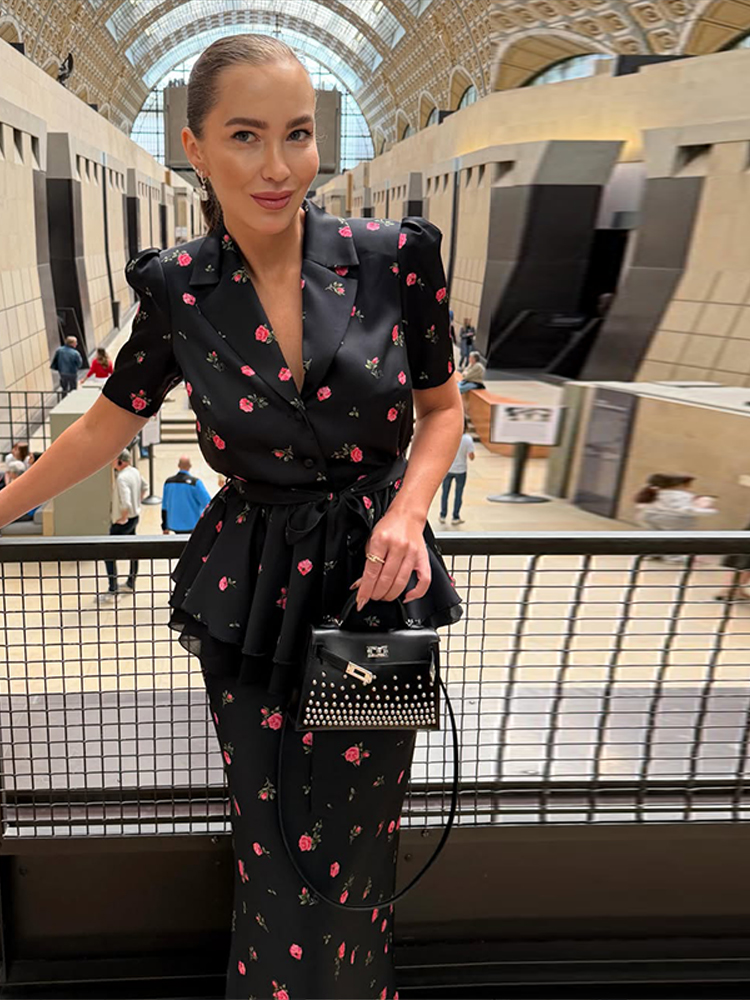 Floral Blazer Coat Skirt Sets  - Women'S Fashion Trends Spring 2026 recension och pris