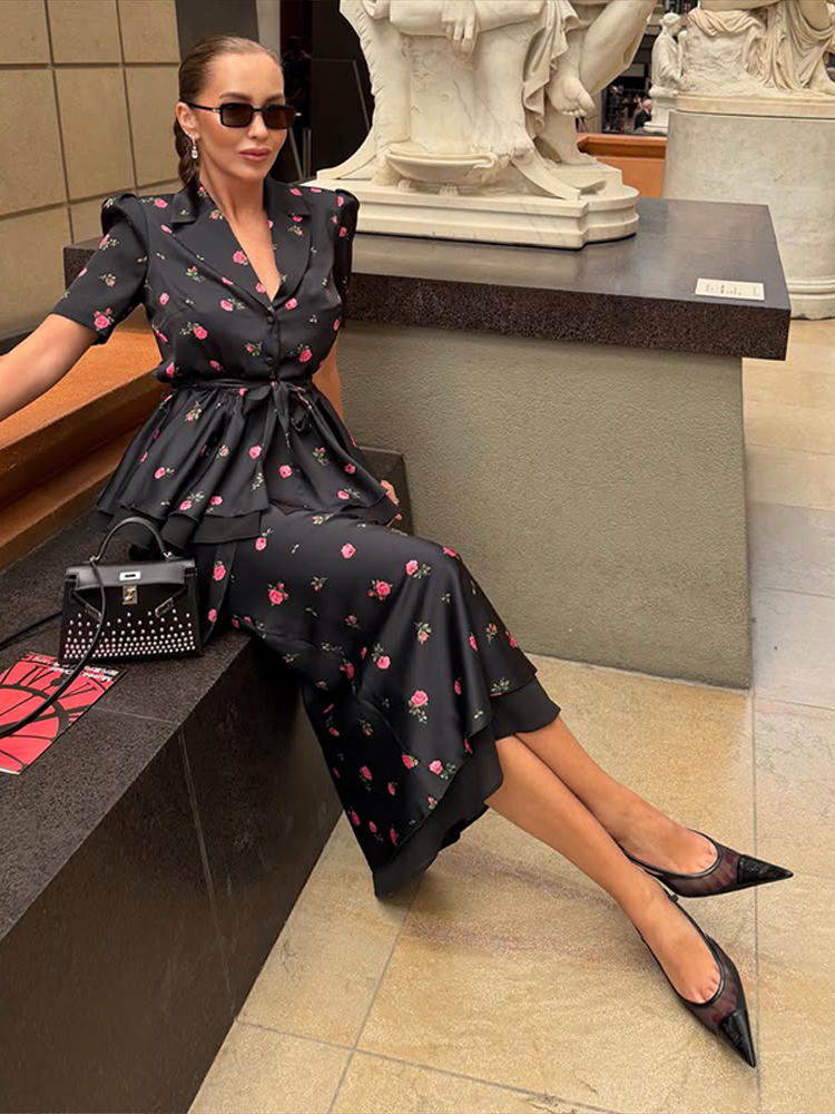 Floral Blazer Coat Skirt Sets  - Women'S Fashion Trends Spring 2026 recension och pris