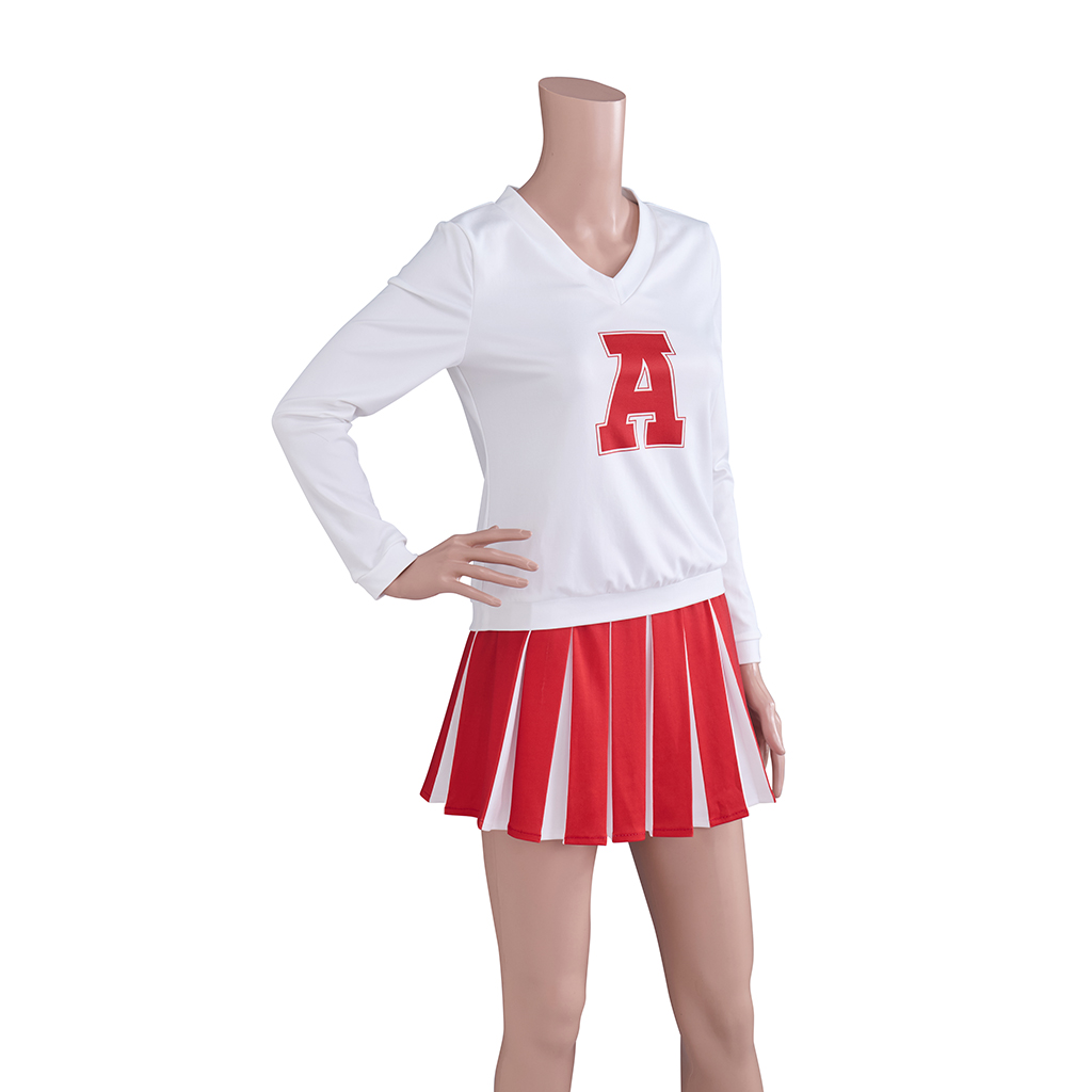 Betty Nerd Cheerleader Uniform - Pleated Skirt Women recension och pris