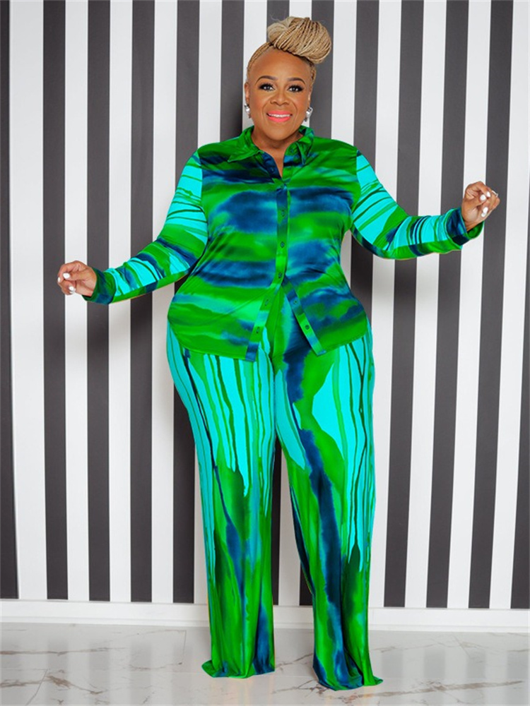 Wmstar Plus Size Two Piece Out - Tie Dye Two Piece recension och pris