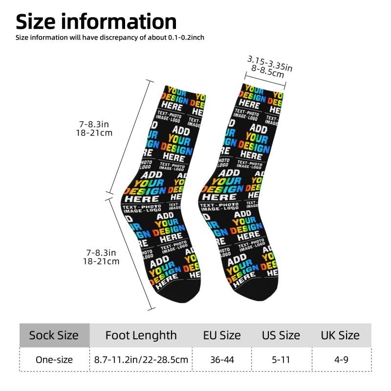 Personalized Custom Add Your N - Women'S Fashion Socks recension och pris