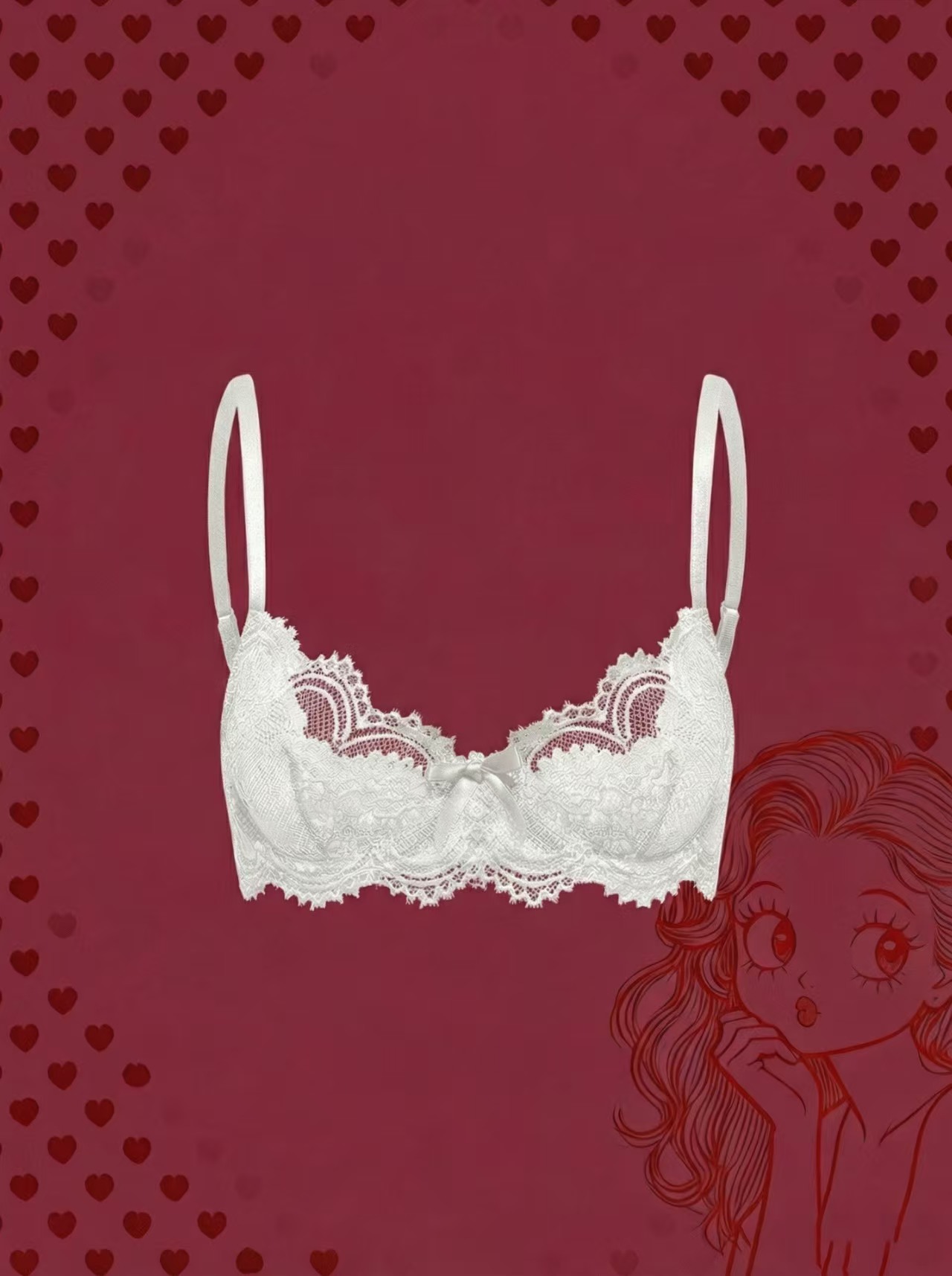 plus size women's bra sexy lac - Trend Women Fashion recension och pris