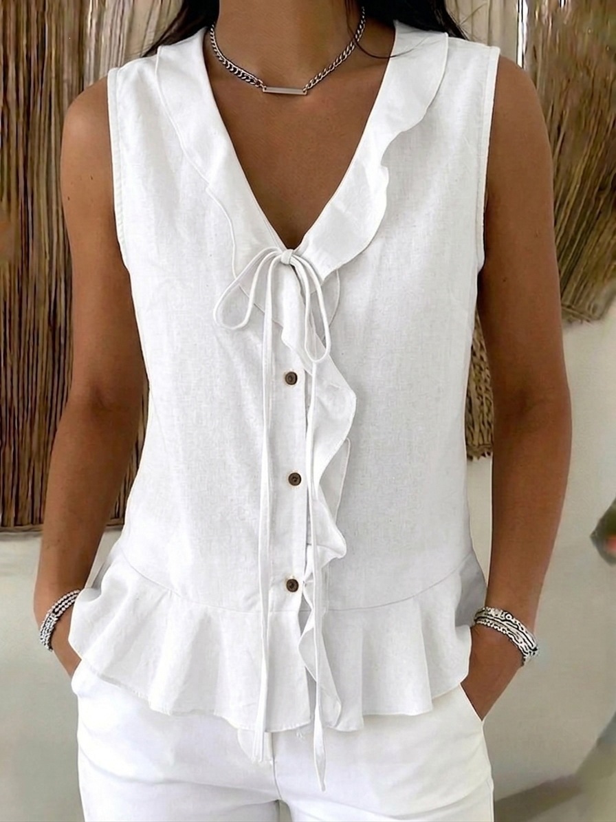 Solid Casual Loose Blouses For - Women'S Fashion Trends Spring 2026 recension och pris