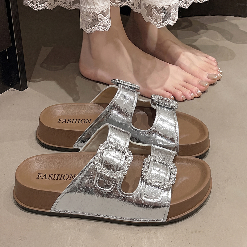 Fashion Crystal Square Buckle  - Women'S Fashion Korea recension och pris