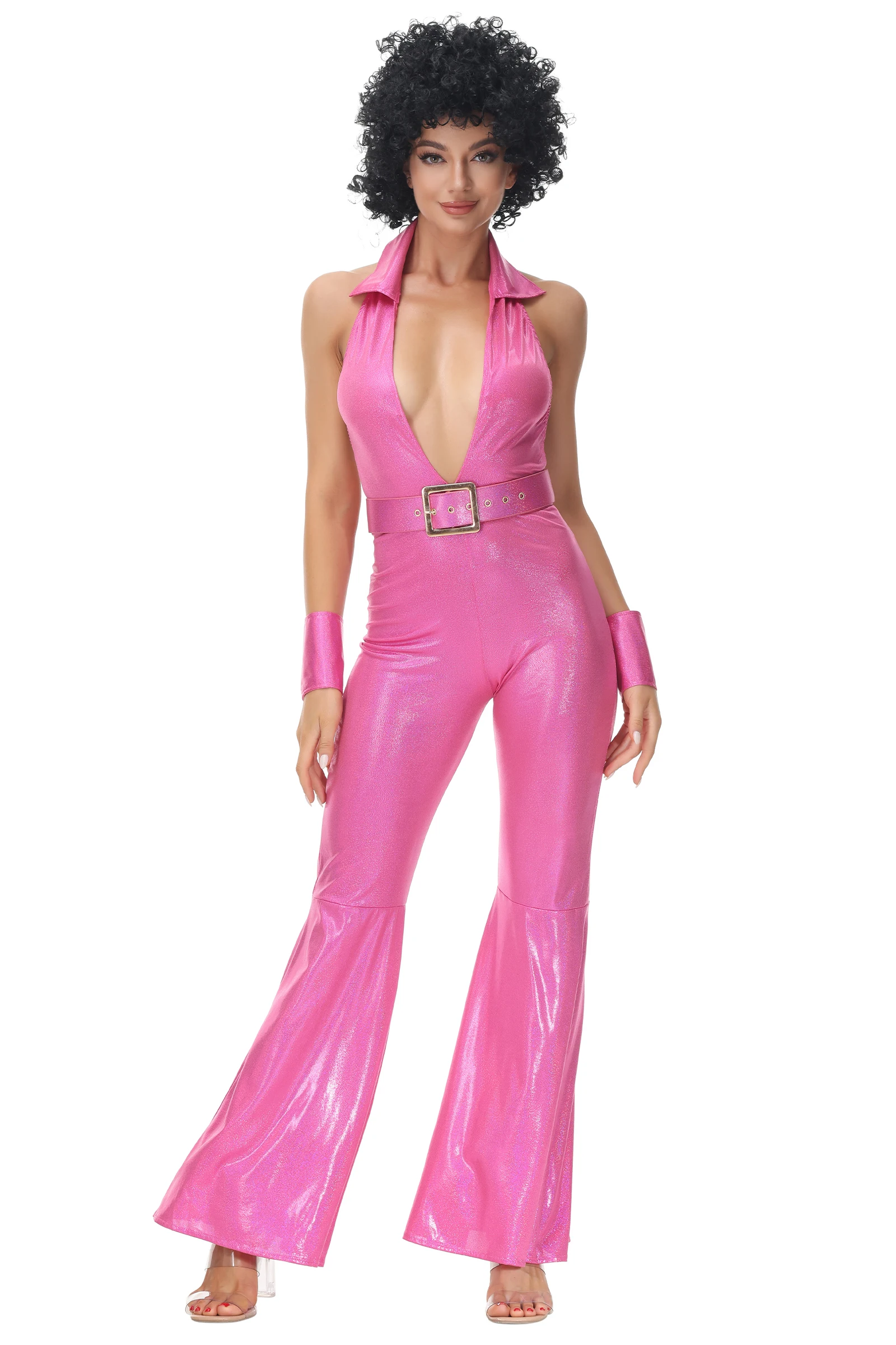 Woman Sexy 70s 80s Hippie Cost - Women'S Fashion From The 70S recension och pris