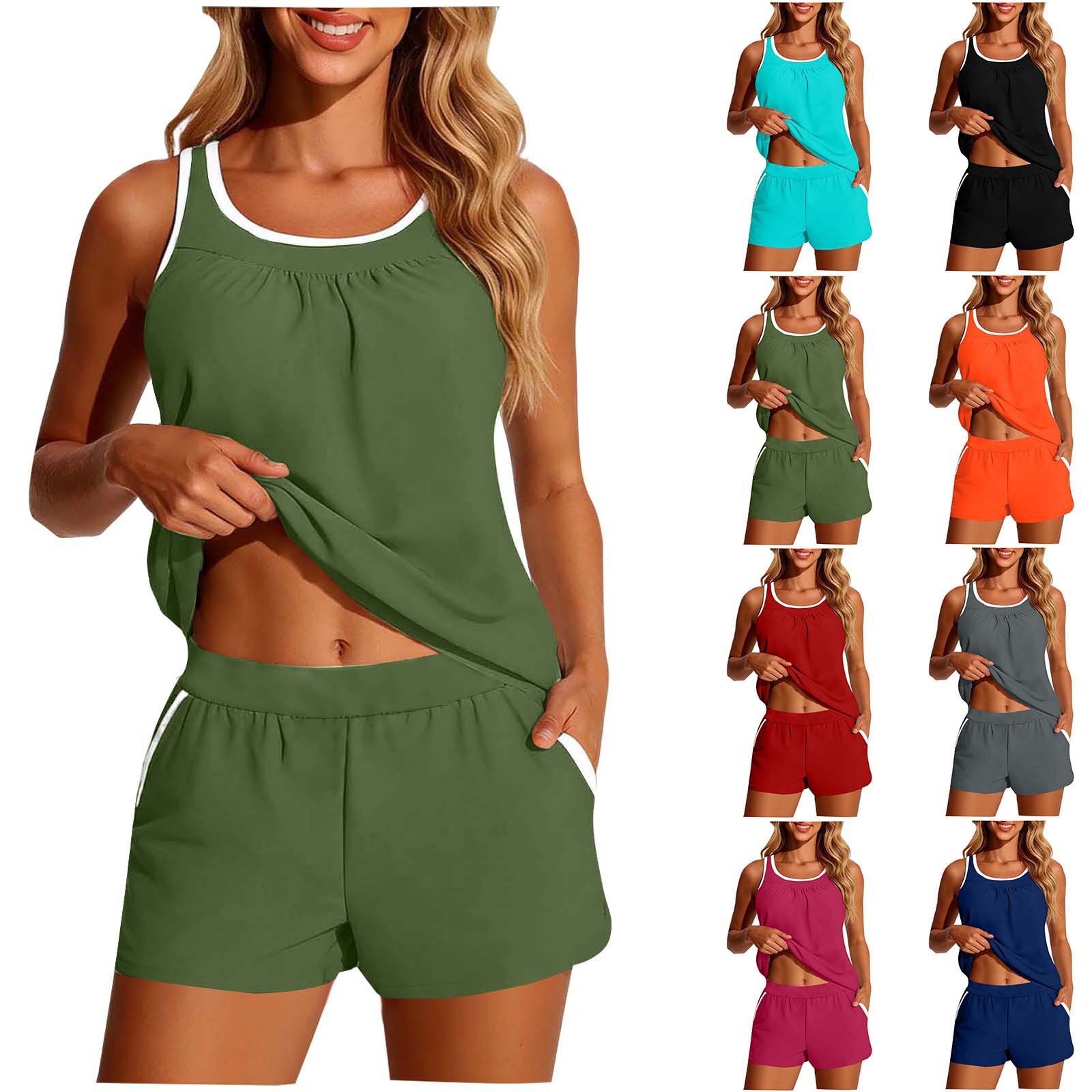 Women's 2-piece Swimwear Sleev - Crop Top Women recension och pris
