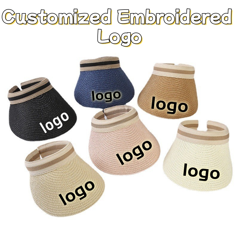Customized Embroidered Logo Ou - Straw Hat Summer recension och pris