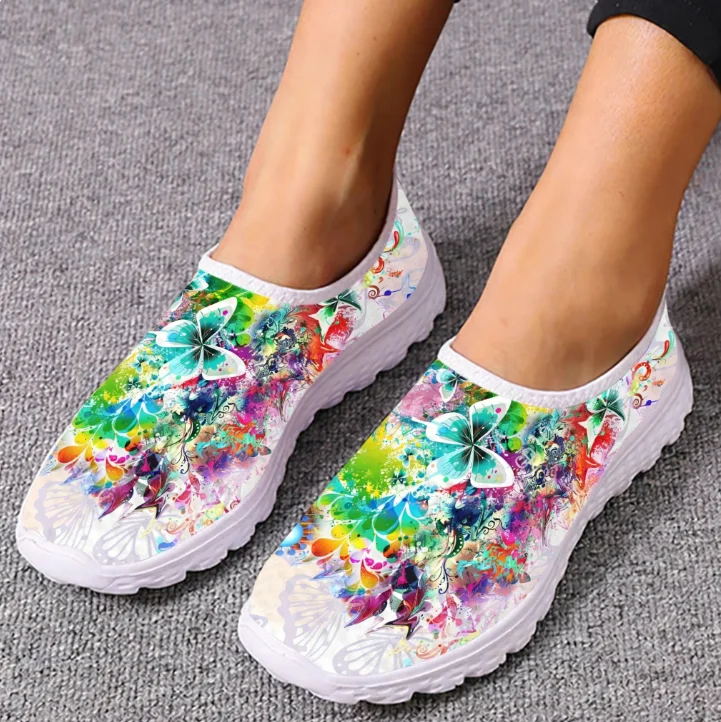 Fashion Colorful Gradient Colo - Women'S Fashion Tennis Shoes recension och pris