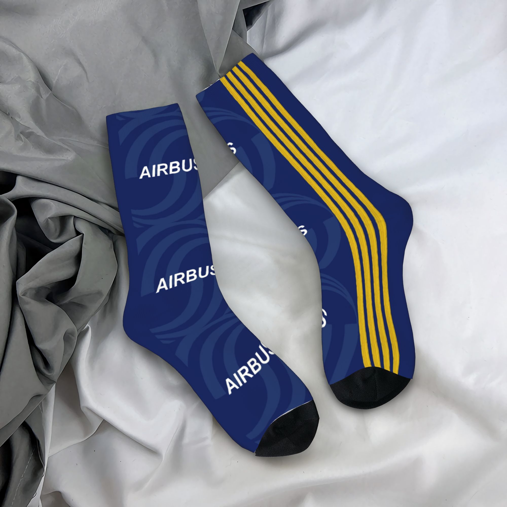 Custom Fashion Printed Airbus  - Women'S Fashion Socks recension och pris