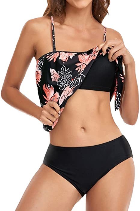 Women's High Waist Bikini Crop - Crop Top Women recension och pris