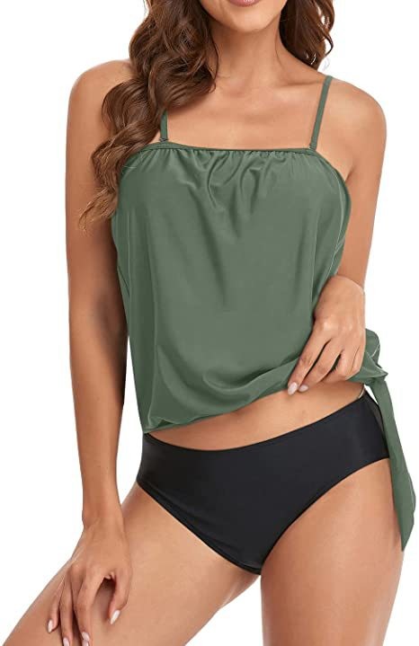 Women's High Waist Bikini Crop - Crop Top Women recension och pris
