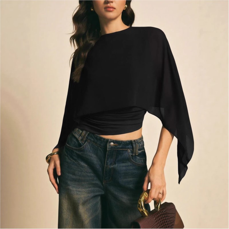Casual Fashion Irregular T-shi - Women'S Fashion Trends Spring 2026 recension och pris
