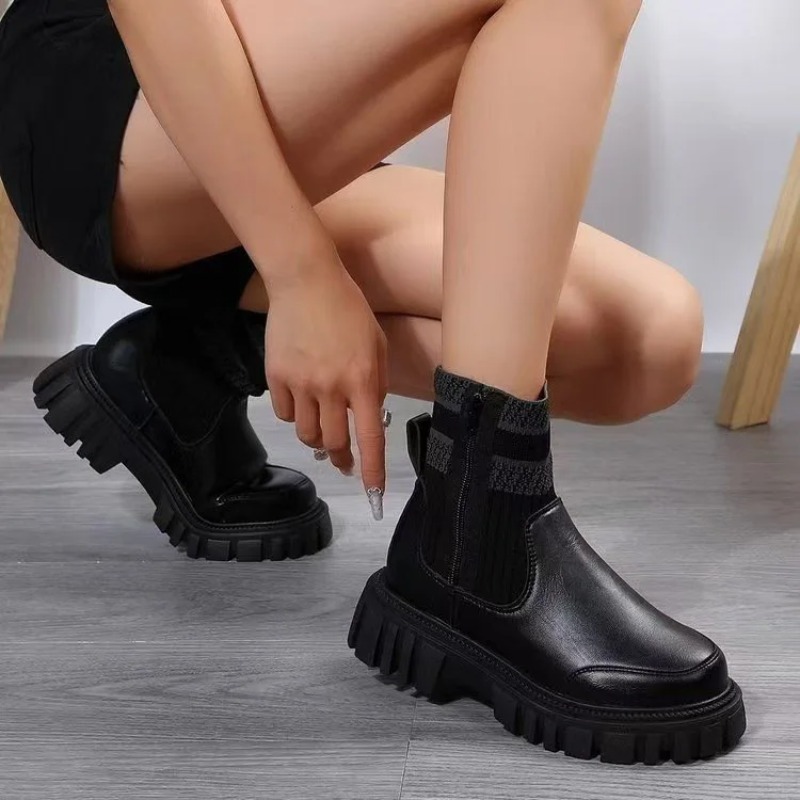 2026 Autumn Women's Spliced Ja - Women'S Fashion Socks recension och pris