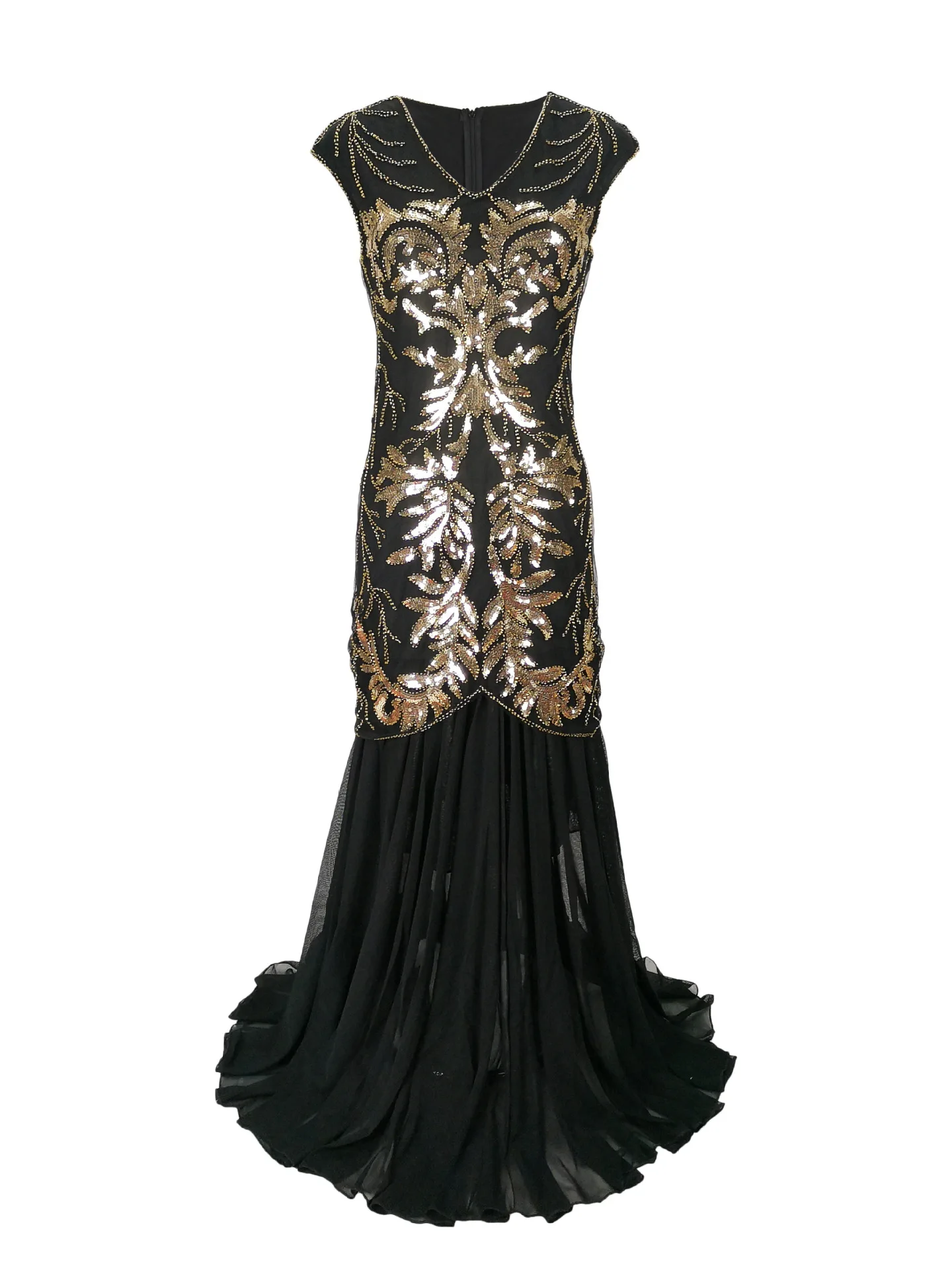 1920 Sequined Chiffon Dress Vi - Women'S Fashion In 1920 recension och pris