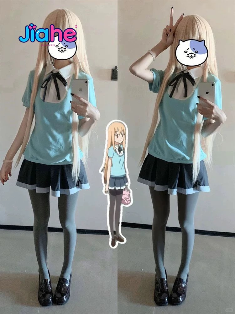 Himouto! Anime Doma Umaru Cosp - Pleated Skirt Women recension och pris