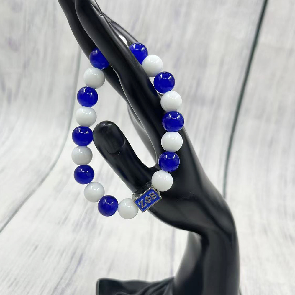 Blue and White Glass Beads Zet - Women'S Fashion In 1920 recension och pris