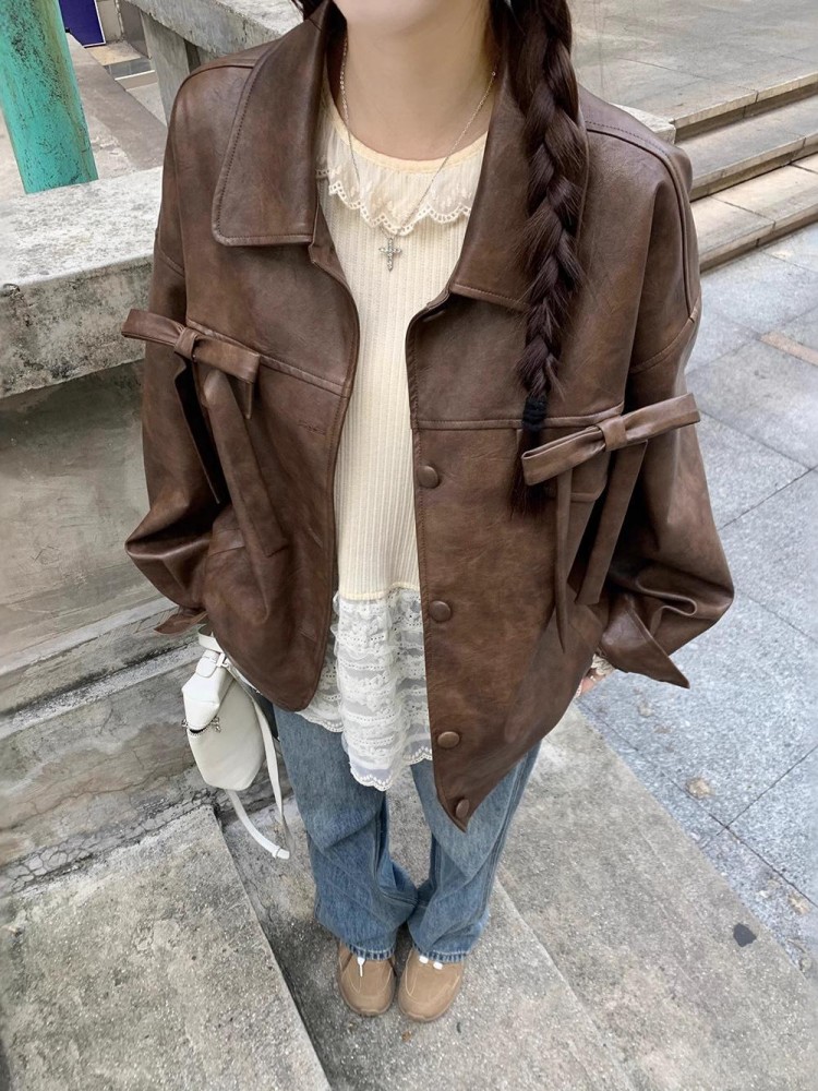 Biker Jackets Womens Jacket Ja - Women'S Fashion Utility Jacket recension och pris