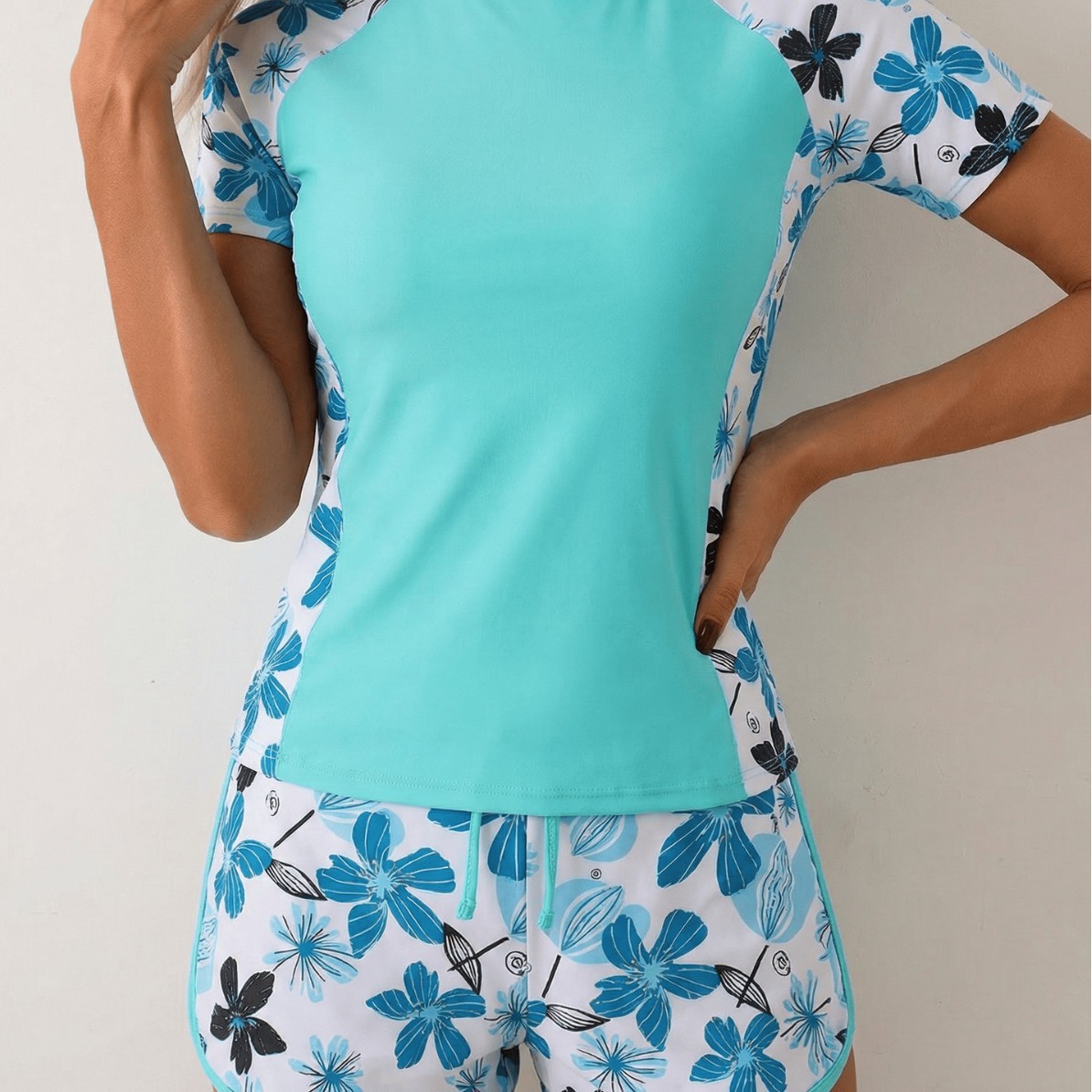 Woman Tankini With Shorts Crop - Crop Top Women recension och pris