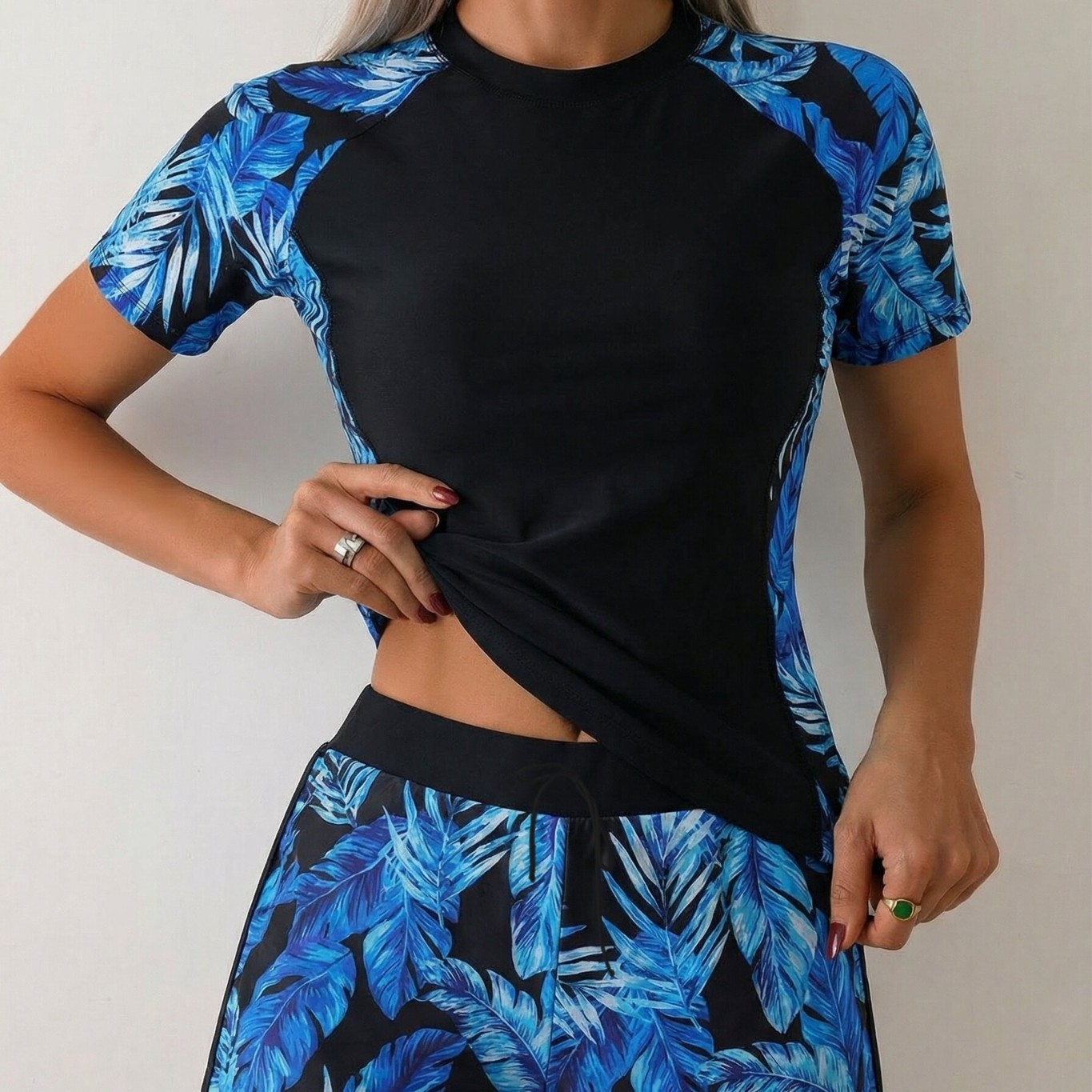 Woman Tankini With Shorts Crop - Crop Top Women recension och pris