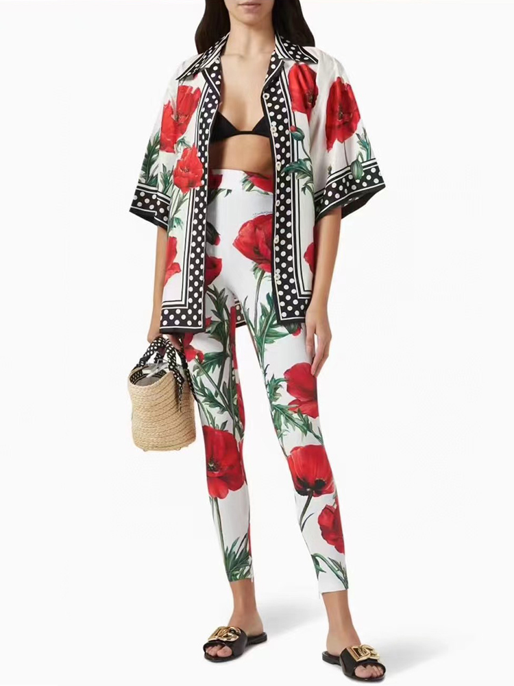 Designer retro geometric print - Women'S Fashion Pajamas recension och pris