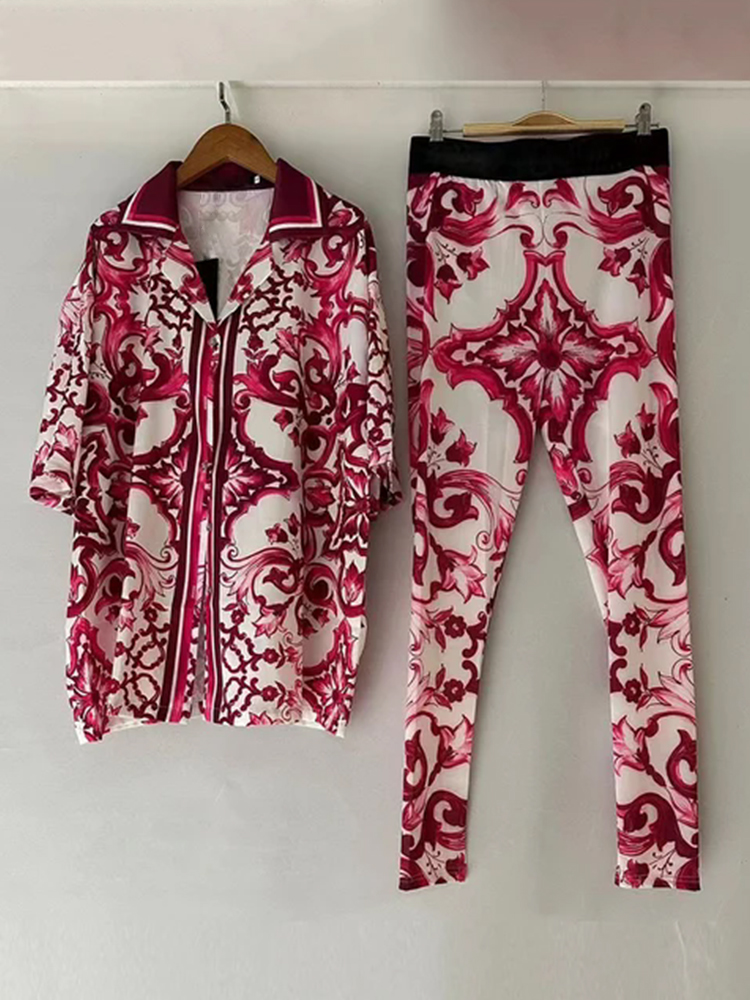 Designer retro geometric print - Women'S Fashion Pajamas recension och pris