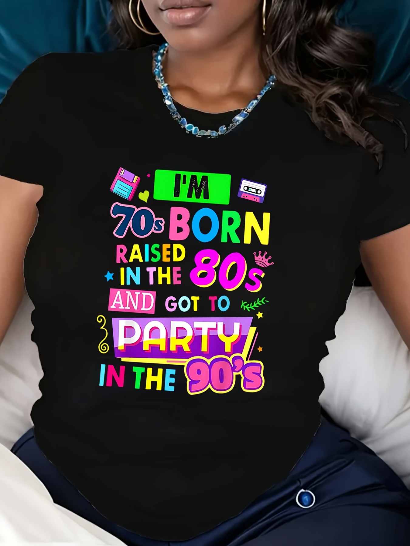 I'm 70s Born Raised In The 80s - Women'S Fashion From The 70S recension och pris