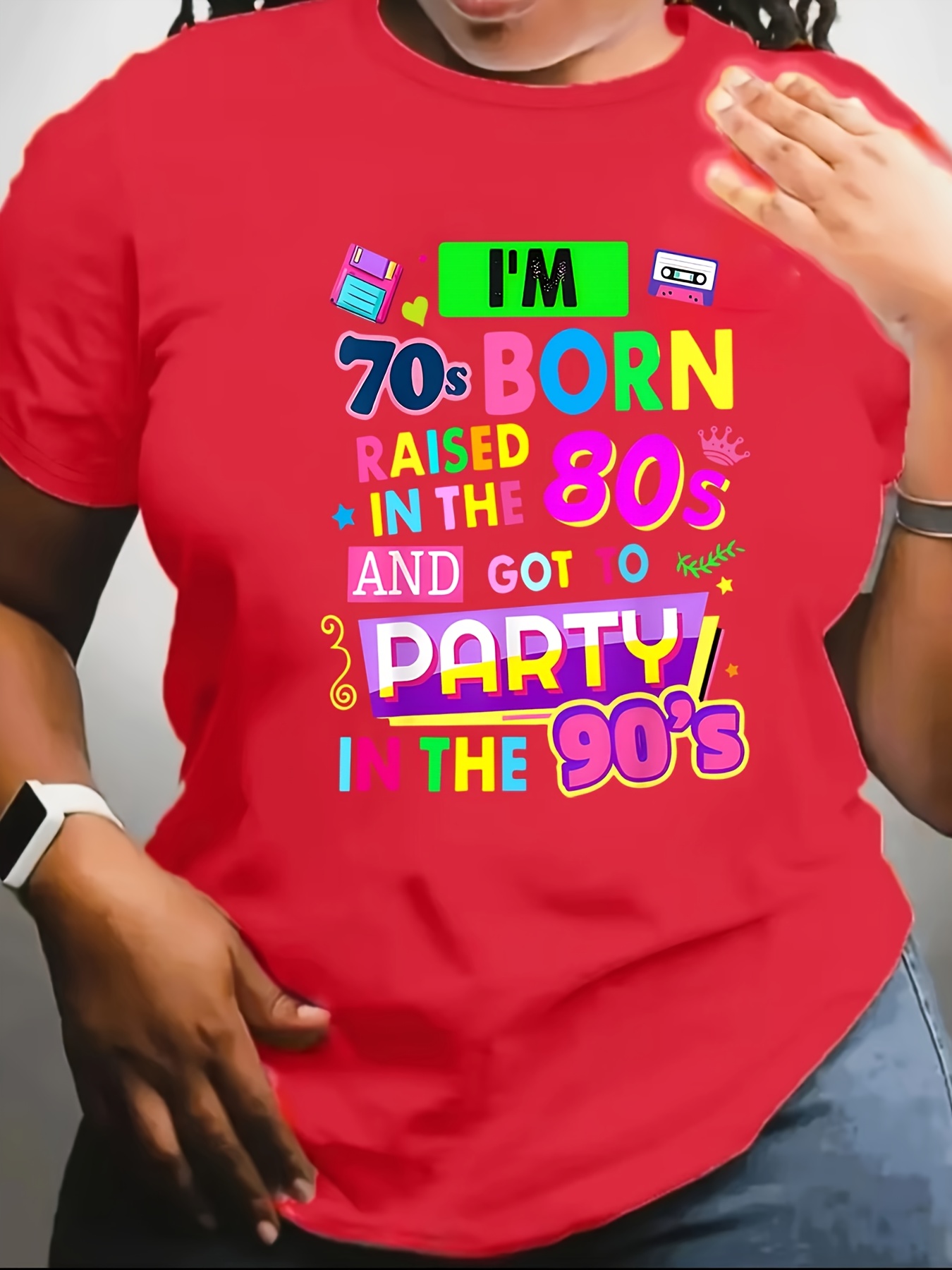 I'm 70s Born Raised In The 80s - Women'S Fashion From The 70S recension och pris