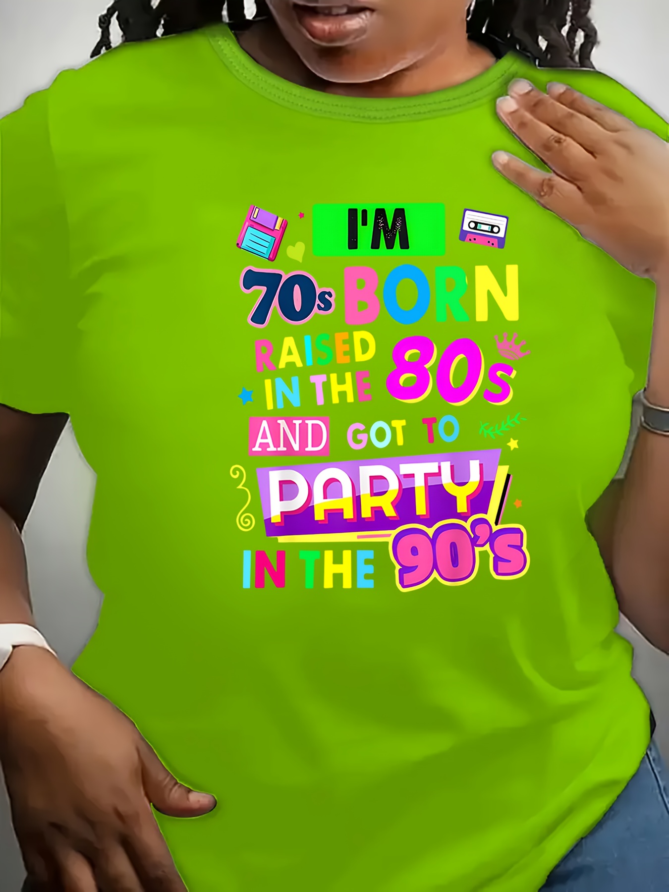 I'm 70s Born Raised In The 80s - Women'S Fashion From The 70S recension och pris