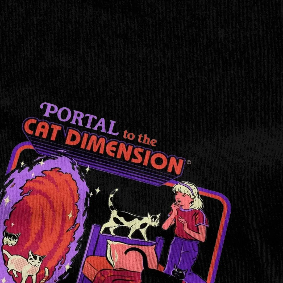 Cat Dimension Vintage Horror D - Women'S Fashion From The 70S recension och pris