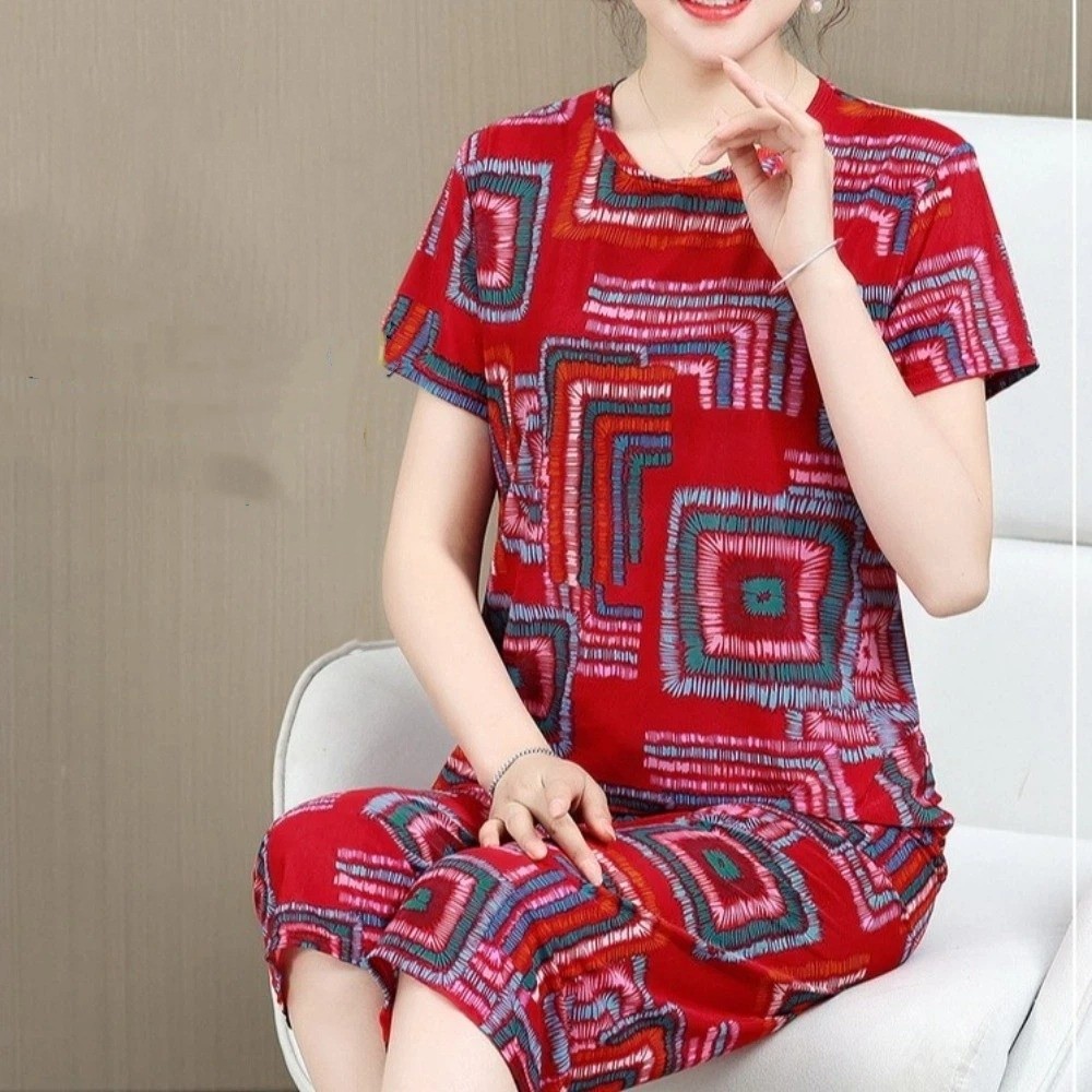 Fashion Plus Size Elderly T-sh - Women'S Fashion Pajamas recension och pris