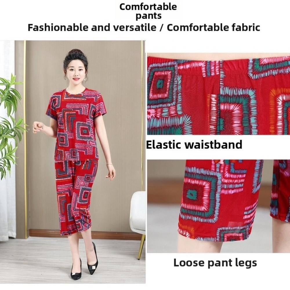Fashion Plus Size Elderly T-sh - Women'S Fashion Pajamas recension och pris