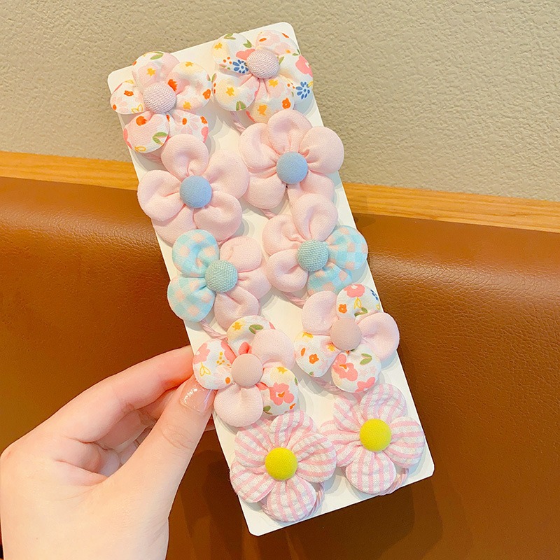 10Pcs Large Flower Elastic Hai - Women'S Fashion Boutique recension och pris